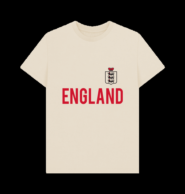 Parka London Toffs Football England Cream T-Shirt