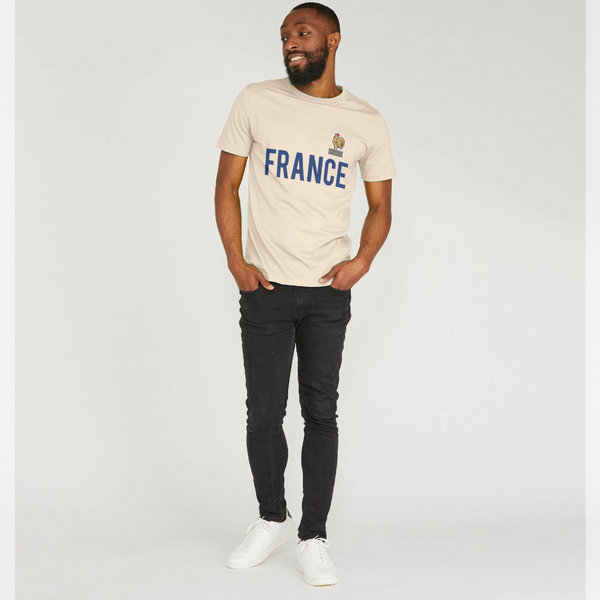 parka london Toffs Football France Cream T-Shirt