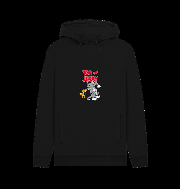 Parka London Tom And Jerry 'Cheese' Black Hoodie