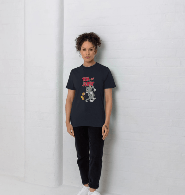 parka london Tom and Jerry 'Cheese' Navy T-Shirt