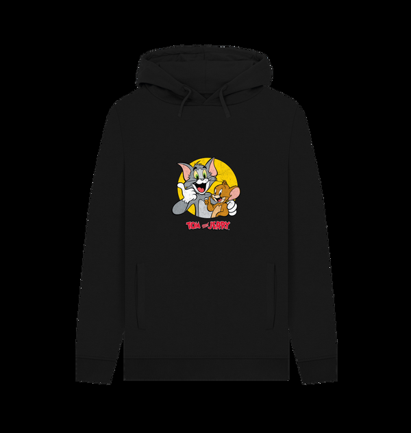 Parka London Tom And Jerry 'Thumbs Up' Black Hoodie