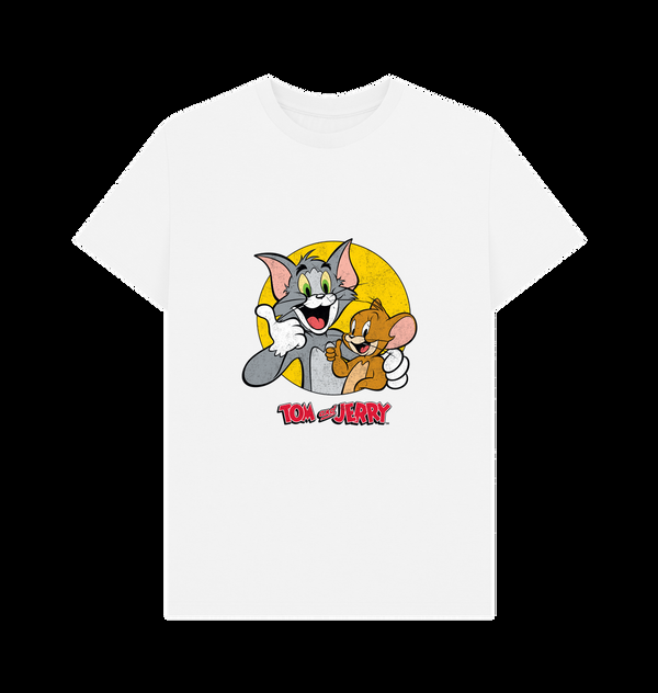 Parka London Tom And Jerry 'Thumbs Up' White T-Shirt