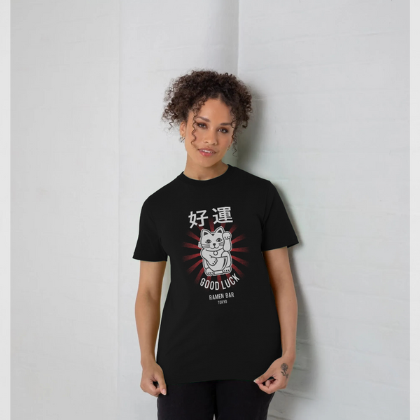 parka london TORC Good Luck Black T-Shirt