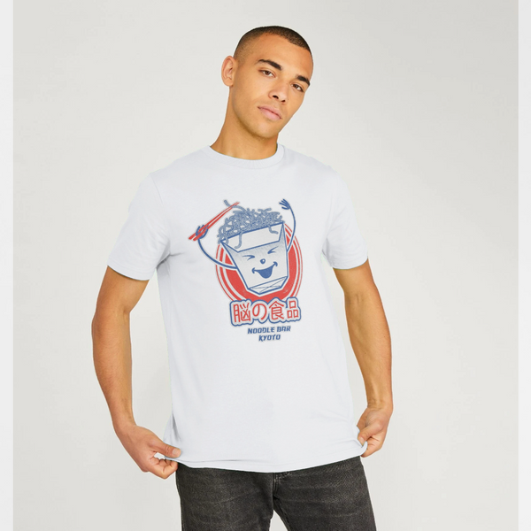 parka london TORC Noodle Bar White T-Shirt