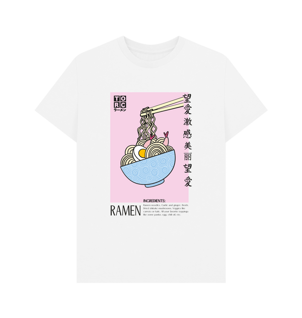 Parka London Torc Ramen Ingredients White T-Shirt