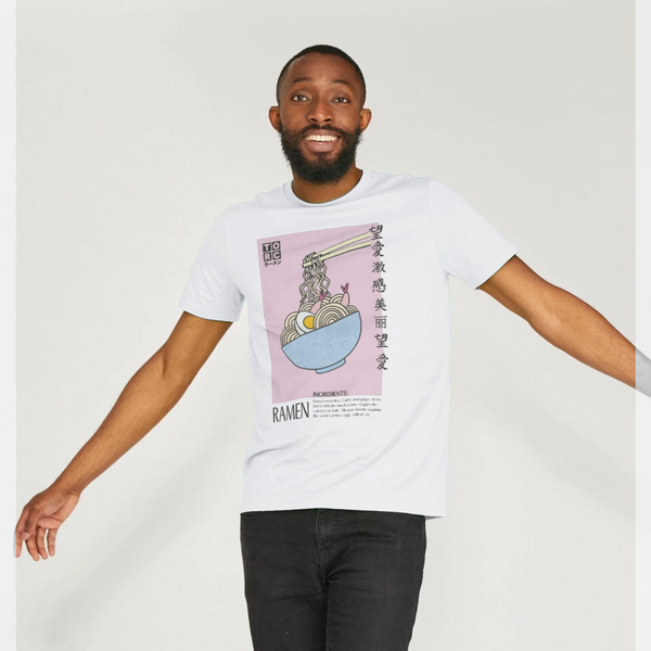 parka london Torc Ramen Ingredients White T-Shirt