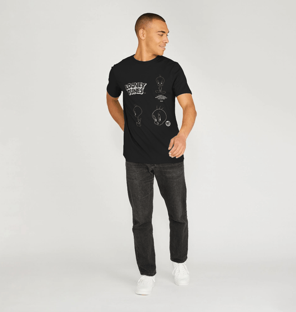 parka london Tweety 80th Anniversary Black T-Shirt