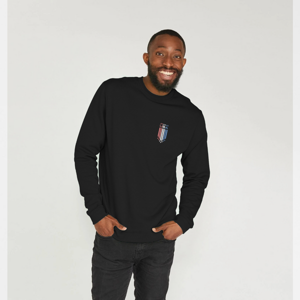parka london USA Black Sweatshirt
