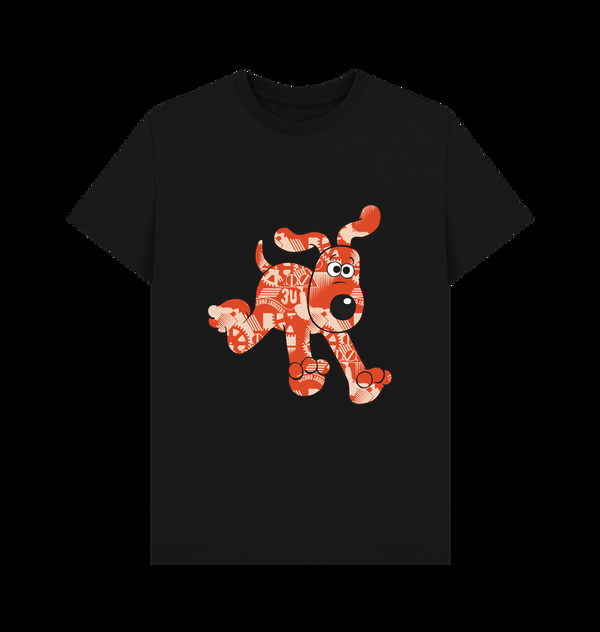 Parka London Wallace & Gromit Gears Black T-Shirt