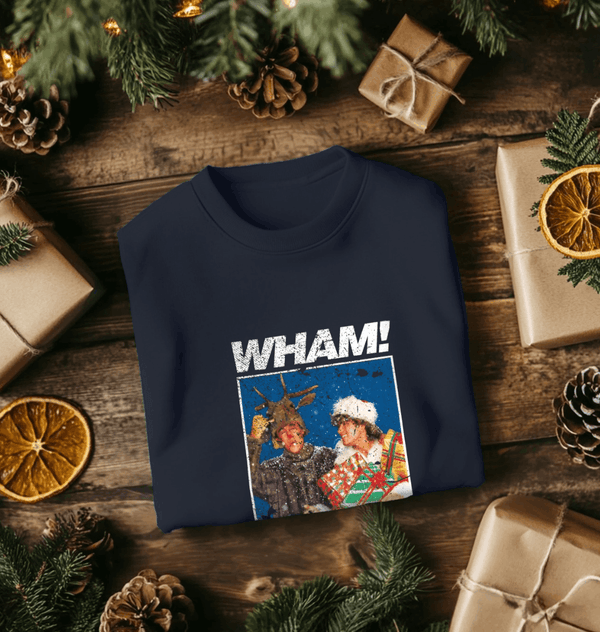 parka london WHAM 'Last Christmas' Navy Sweatshirt