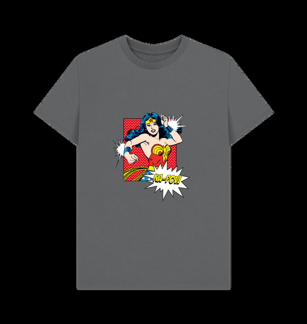 Parka London Wonder Woman Ka-Pow Grey T-Shirt