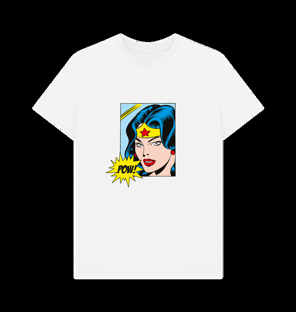 Parka London Wonder Woman Pow White T-Shirt