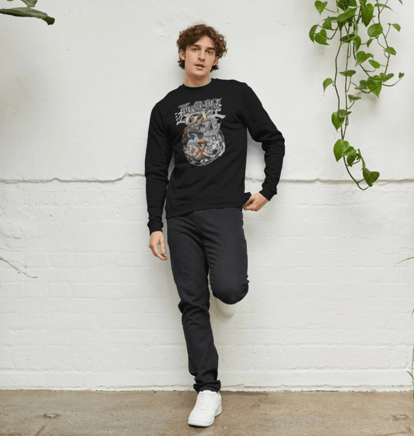 parka london Yu-Gi-Oh GX Black Sweatshirt