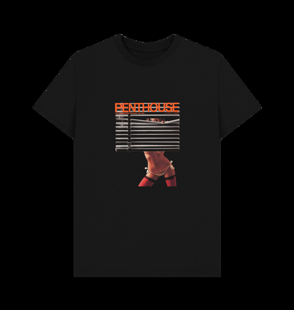 Parka London Penthouse September 1977 Cover Black T-shirt