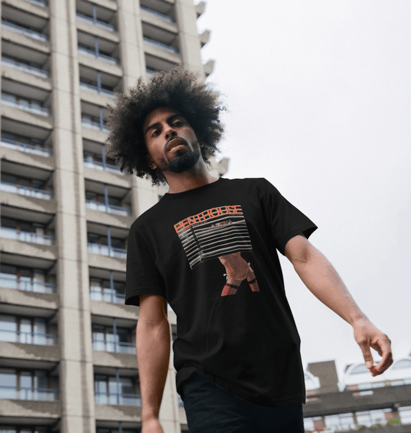 parka london Penthouse September 1977 Cover Black T-shirt