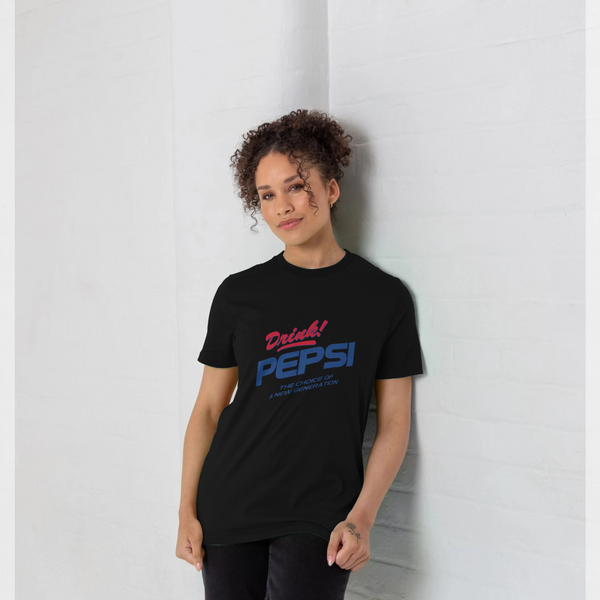 parka london Pepsi New Generation Drink Black T-Shirt