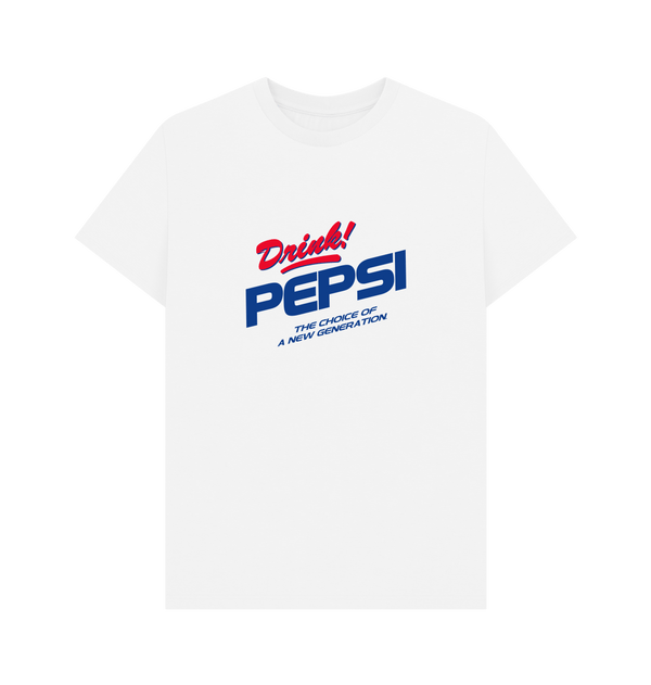 Parka London Pepsi New Generation Drink White T-Shirt
