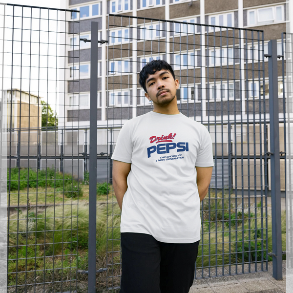 parka london Pepsi New Generation Drink White T-Shirt