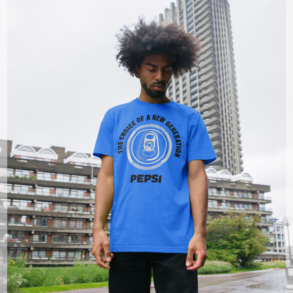 parka london Pepsi 'The Choice of a New Generation' Blue T-Shirt