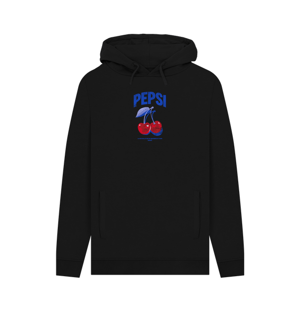 Parka London Pepsi Vintage Wash Cherry Black Hoodie