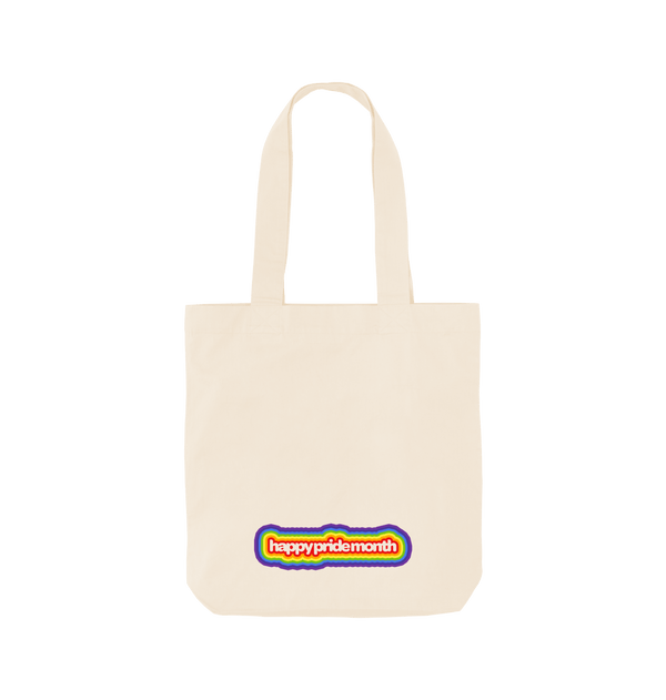 Parka London Pride Month Rainbow Outline Natural Tote Bag