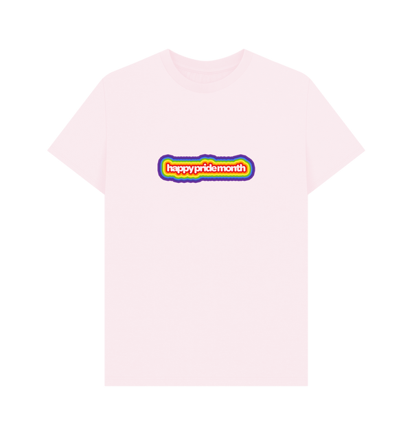 Parka London Pride Month Rainbow Outline Pink T-Shirt