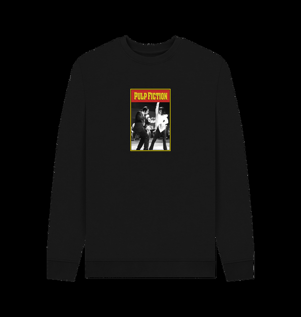 Parka London Pulp Fiction Dance Portrait Black Sweatshirt