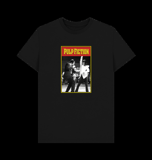 Parka London Pulp Fiction Dance Portrait Black T-Shirt