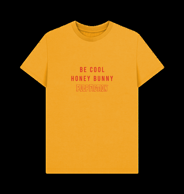 Parka London Pulp Fiction 'Honey Bunny' Quote Gold T-Shirt