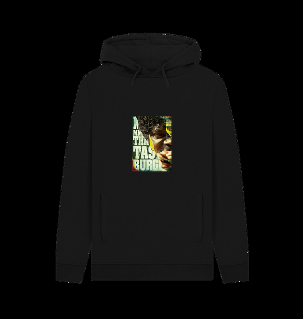 Parka London Pulp Fiction 'Kahuna Burger' Black Hoodie