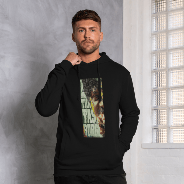 parka london Pulp Fiction 'Kahuna Burger' Black Hoodie