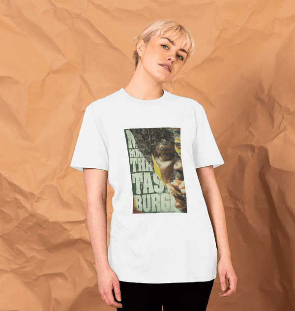 parka london Pulp Fiction 'Kahuna Burger' White T-Shirt