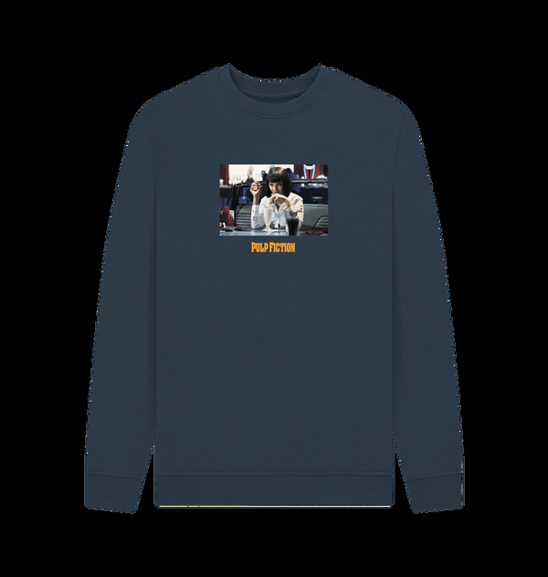 Parka London Pulp Fiction Mia & Wallace Navy Sweatshirt