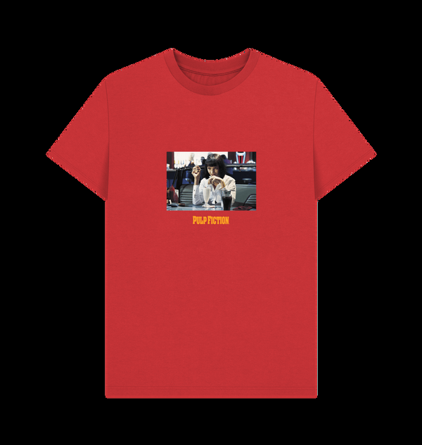 Parka London Pulp Fiction Mia Wallace Red Unisex T-Shirt
