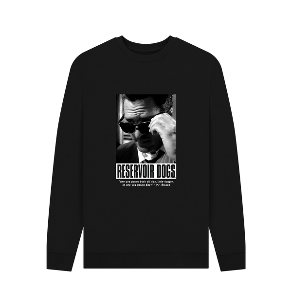 Parka London Reservoir Dogs Mr Blonde 'Little Doggie' Quote Black Sweatshirt