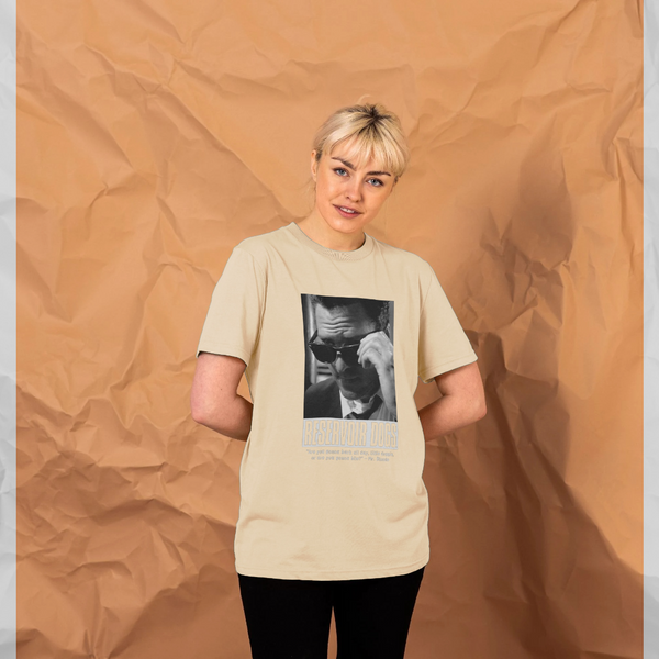 parka london Reservoir Dogs Mr Blonde 'Little Doggie' Quote Cream T-Shirt