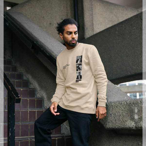 parka london Reservoir Dogs Mr White Film Quote Cream Sweatshirt