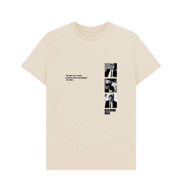 Parka London Reservoir Dogs Mr White Film Quote Cream T-Shirt