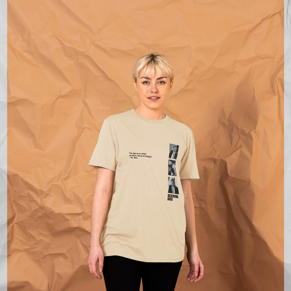 parka london Reservoir Dogs Mr White Film Quote Cream T-Shirt