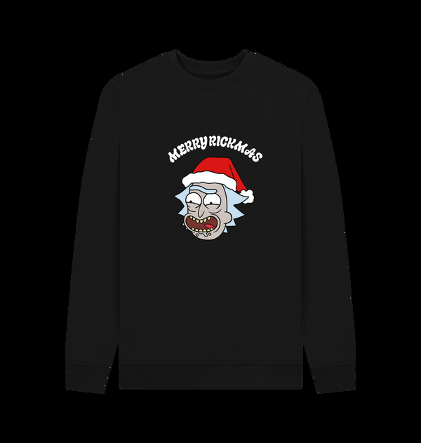 Parka London Rick And Morty Merry Rickmas Black Sweatshirt