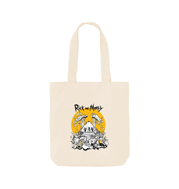 Parka London Rick And Morty Rest And Ricklaxation Natural Tote