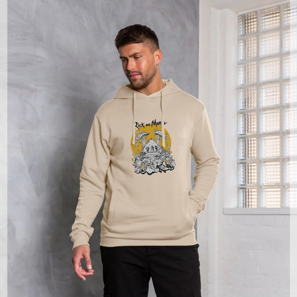 parka london Rick and Morty Rest and Ricklaxation Oat Hoodie