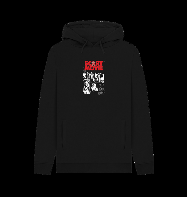 Parka London Scary Movie 'I See Dead People' Black Hoodie