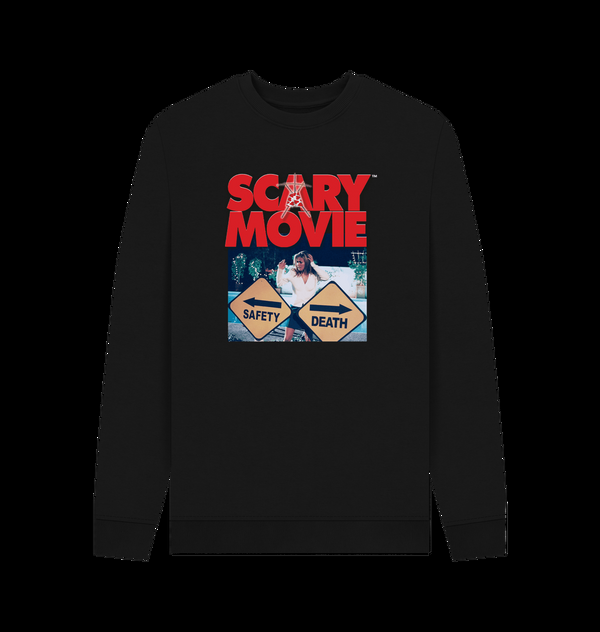 Parka London Scary Movie Safety Vs Death Black Sweatshirt