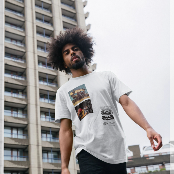 parka london Skateboard Magazine Photo White T-Shirt