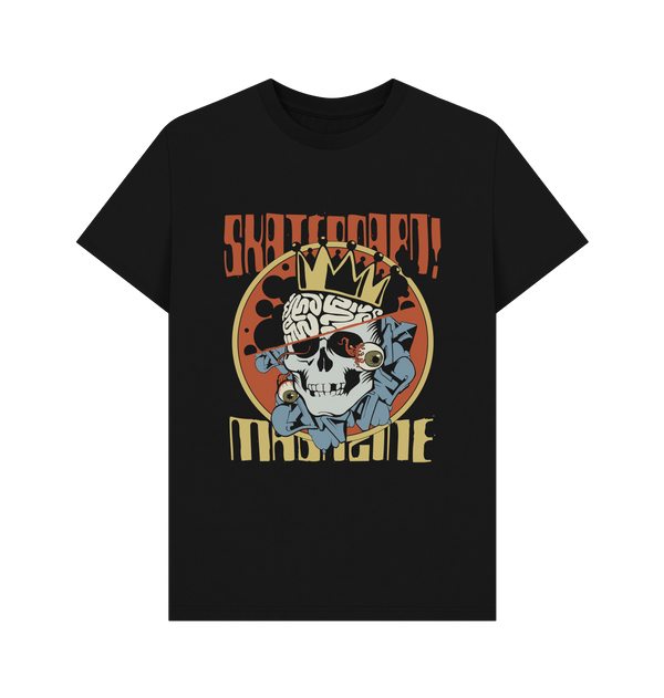 Parka London Skateboard Magazine Skull Black T-Shirt