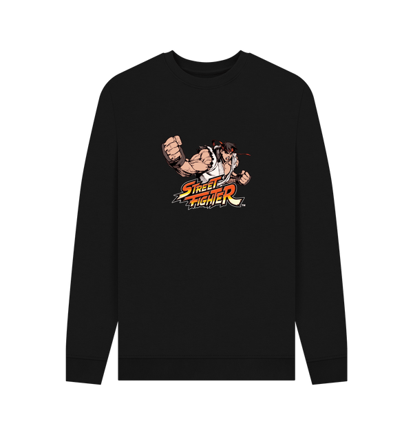 Parka London Street Fighter Ryu Classic Black Sweatshirt