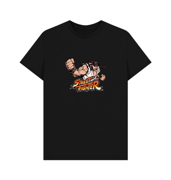 Parka London Street Fighter Ryu Classic Black T-Shirt