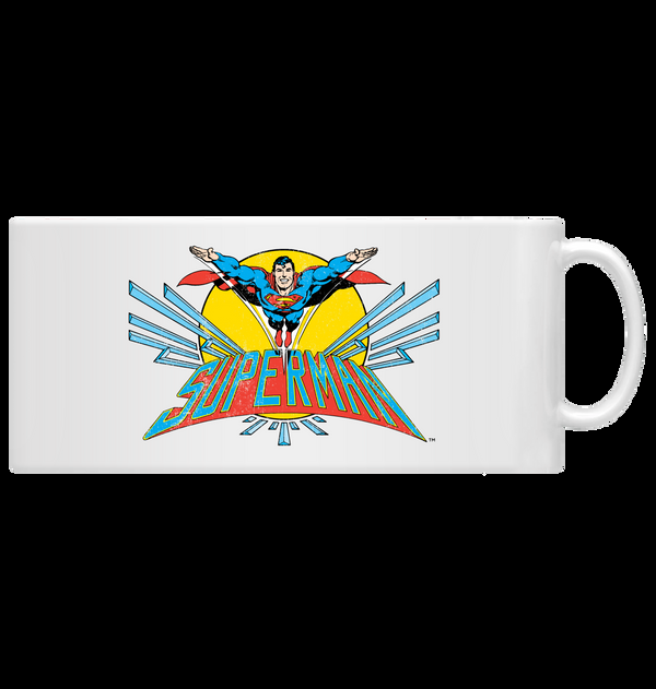 Parka London Superman Official Flying Graphic White Mug