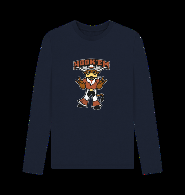 Parka London Texas University Navy Longsleeve T-Shirt